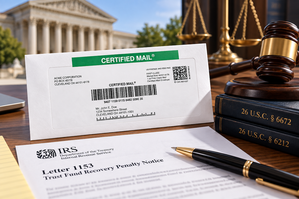 Chenoweth-Brewer v. United States: What the IRS Notice Ruling Says About Proof of Mailing